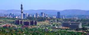 Panorama picture of our service area as plumbers in Pretoria